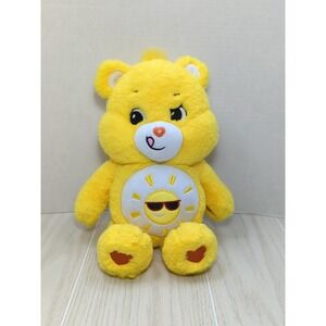 Care Bears Funshine teddy bear 13" 2020 Basic Fun yellow sunshine